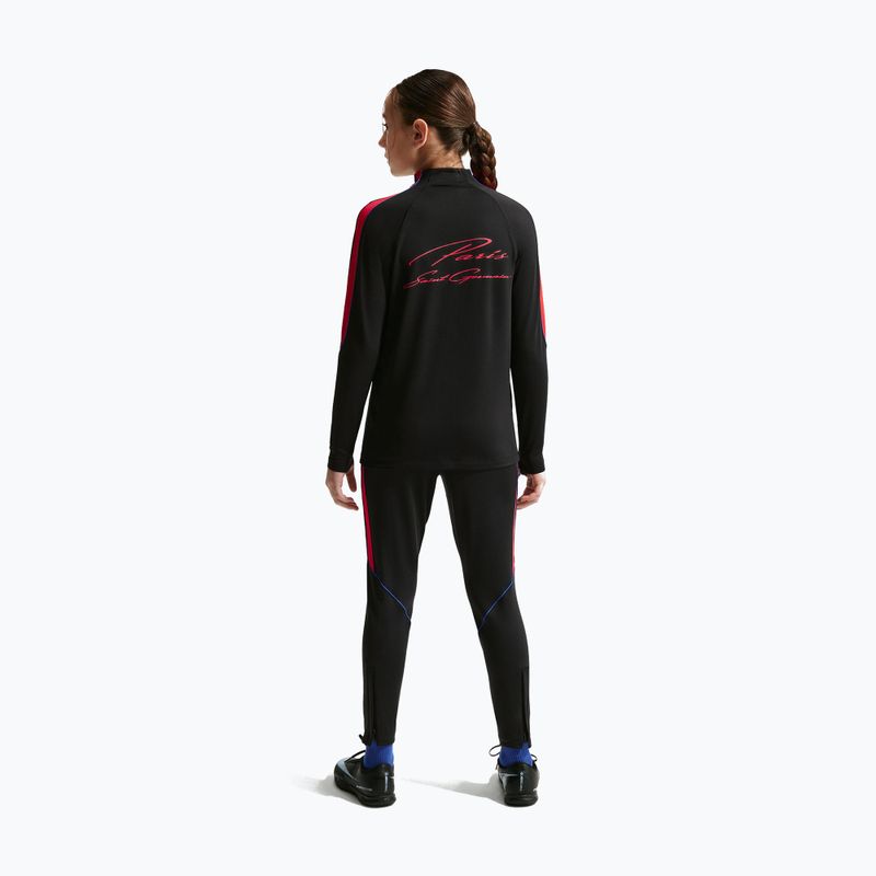 Detské futbalové nohavice Nike Paris Saint-Germain Strike Dri-Fit black/global red/global red 4