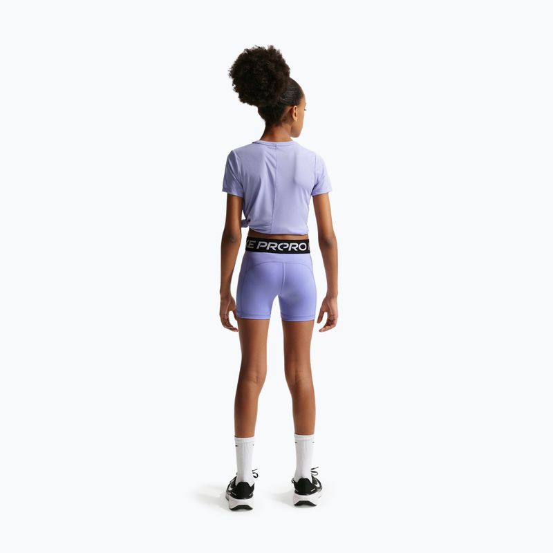 Detské šortky Nike Pro light thistle/white 3