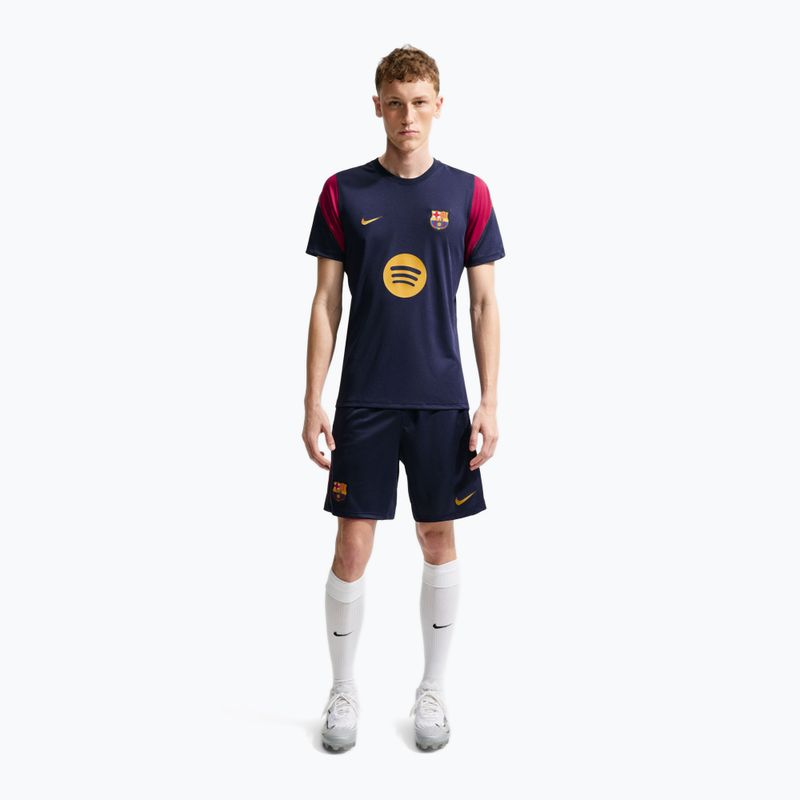 Pánsky futbalový dres Nike FC Barcelona Strike Soccer Dri-Fit blackened blue/noble red/mineral yellow 2