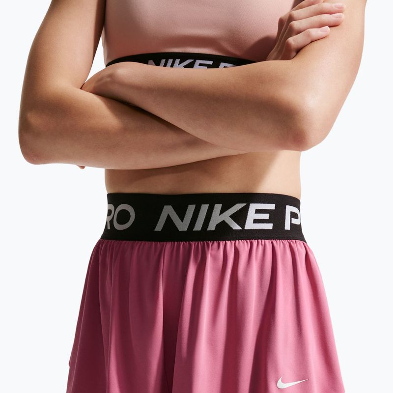 Detské šortky Nike Pro Dri-Fit 2in1 peony/black/white 4