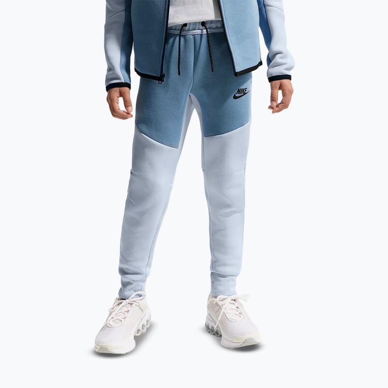 Detské nohavice Nike Sportswear Tech Fleece hydrogen blue/work blue/black/black