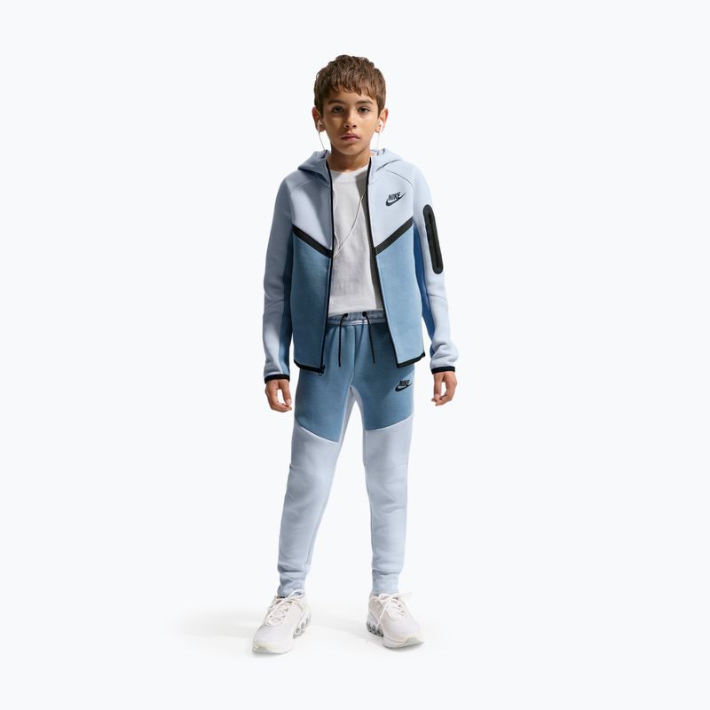 Detské nohavice Nike Sportswear Tech Fleece hydrogen blue/work blue/black/black 2