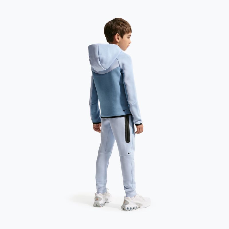 Detské nohavice Nike Sportswear Tech Fleece hydrogen blue/work blue/black/black 3