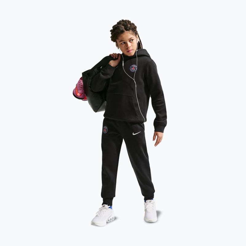 Detské nohavice Nike Paris Saint-Germain Club Fleece Jogger black/white 2