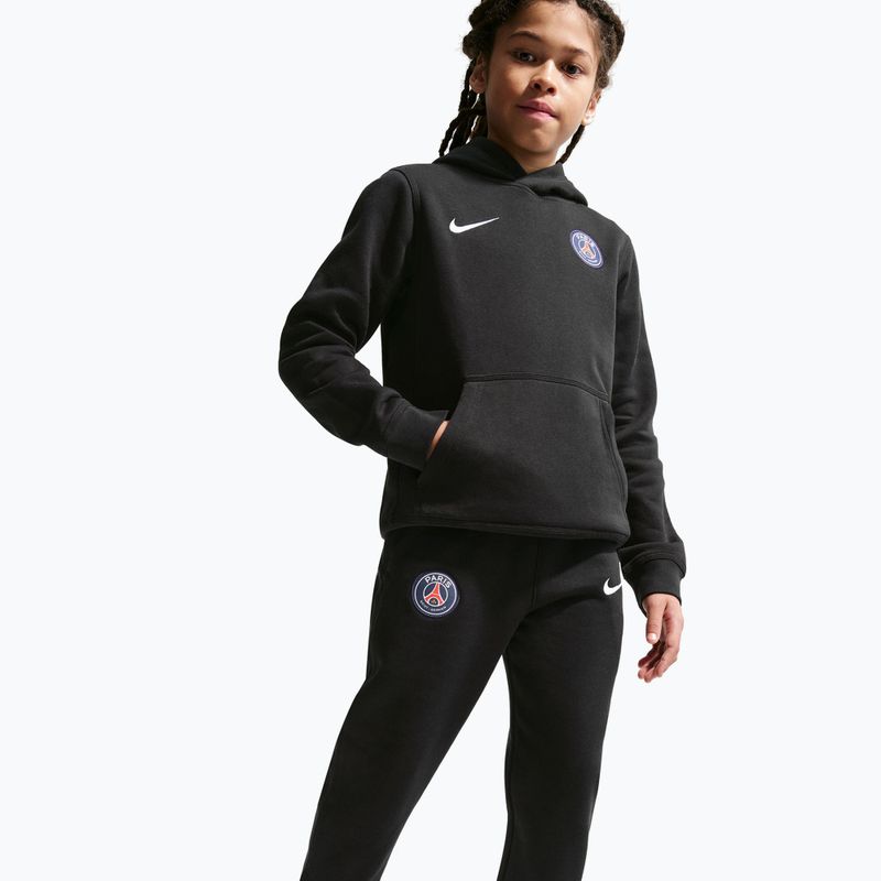 Detské nohavice Nike Paris Saint-Germain Club Fleece Jogger black/white 4