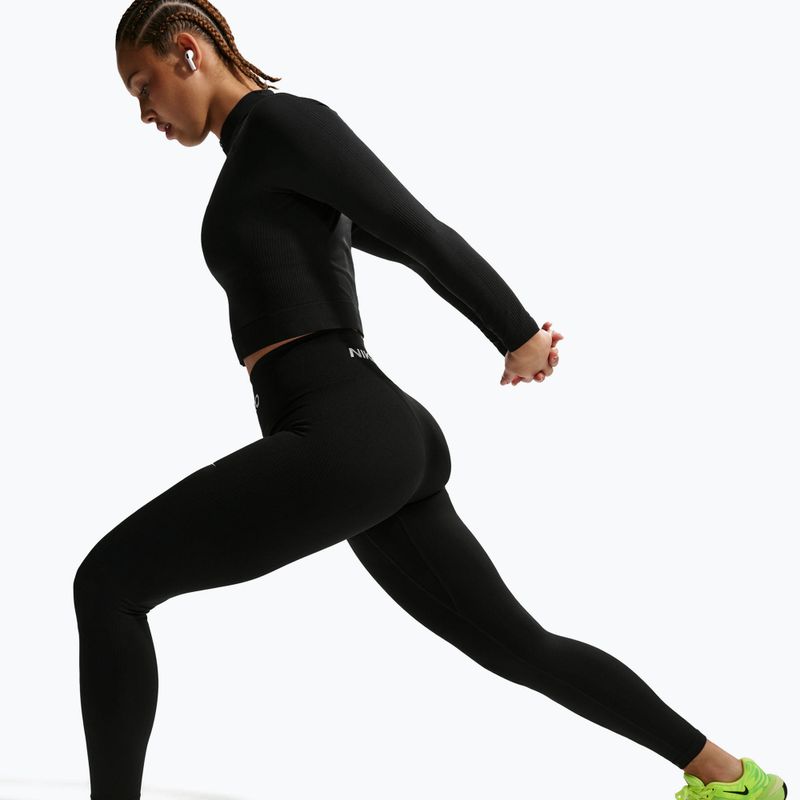 Dámske legíny Nike Pro Seamless black/white 5