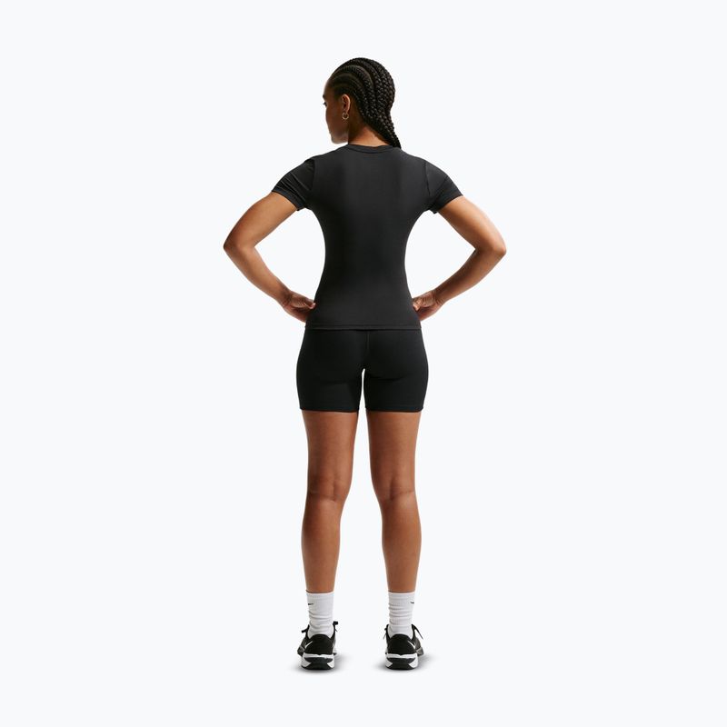 Dámske tréningové tričko Nike One Fitted black/white 3