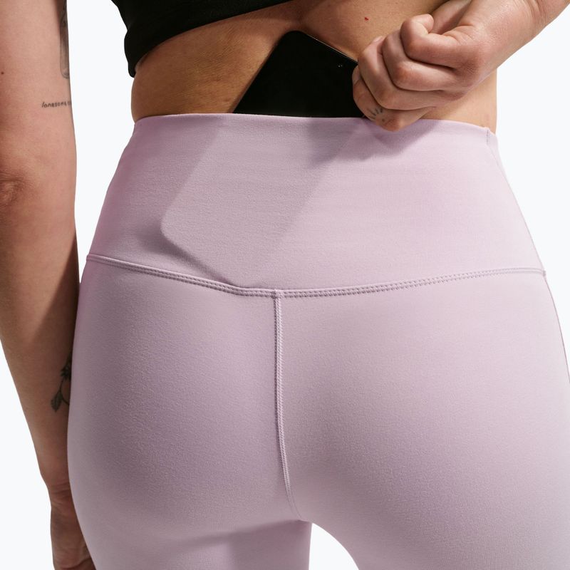 Dámske legíny Nike One High-Waisted Seamless platinum violet 7