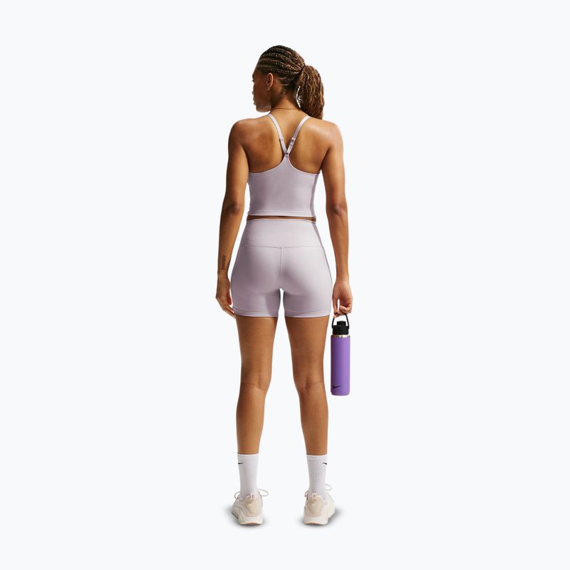 Dámske šortky Nike One Biker 5" platinum violet 3