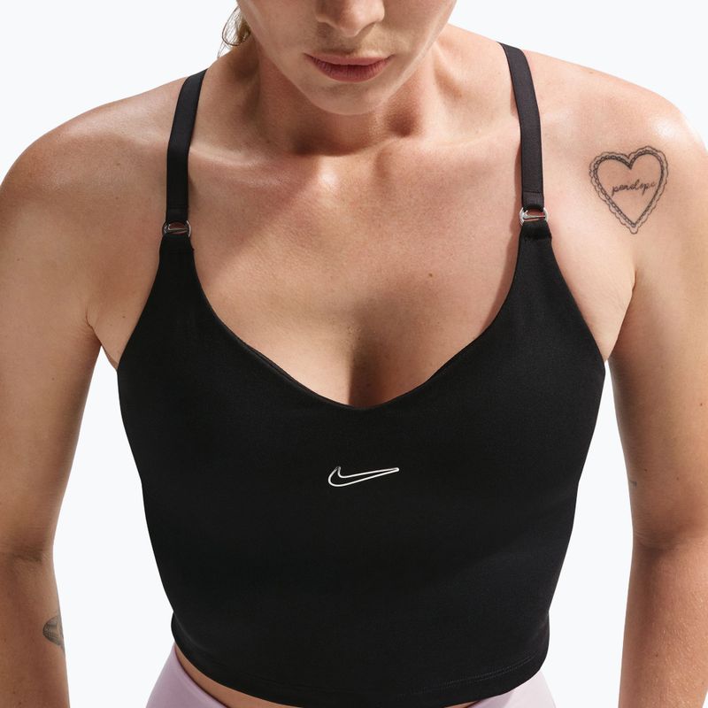 Fitness podprsenka Nike Light Support Padded black 5