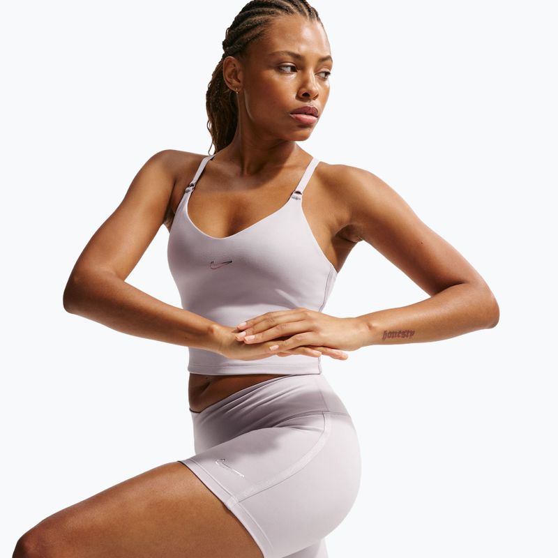 Fitness podprsenka Nike Light Support Padded platinum violet 5