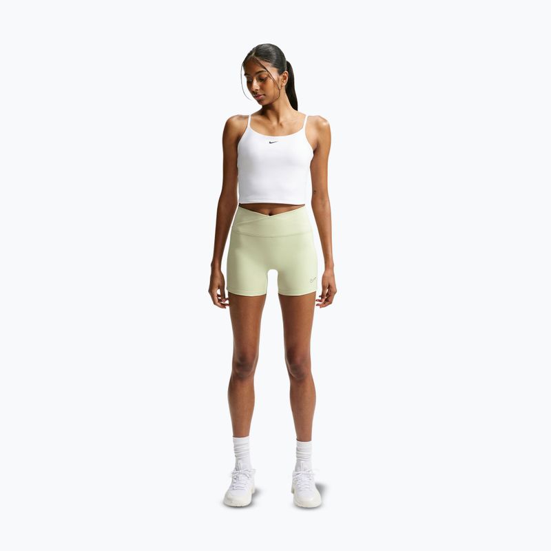 Dámske šortky Nike One Biker 5" olive aura 3
