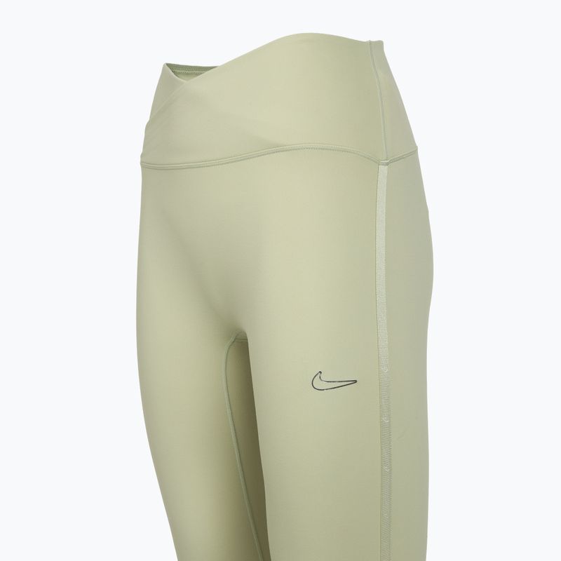 Dámske legíny Nike One High-Waisted Seamless olive aura 3