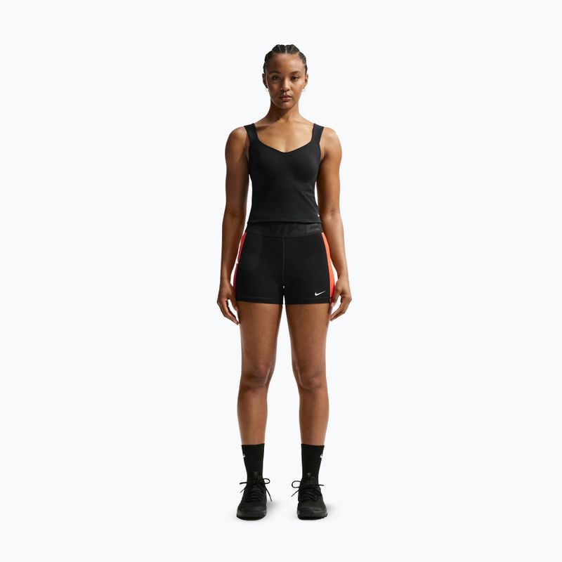 Dámske tréningové tričko Nike Pro Sculpt Medium Support Padded Tank black/white 2