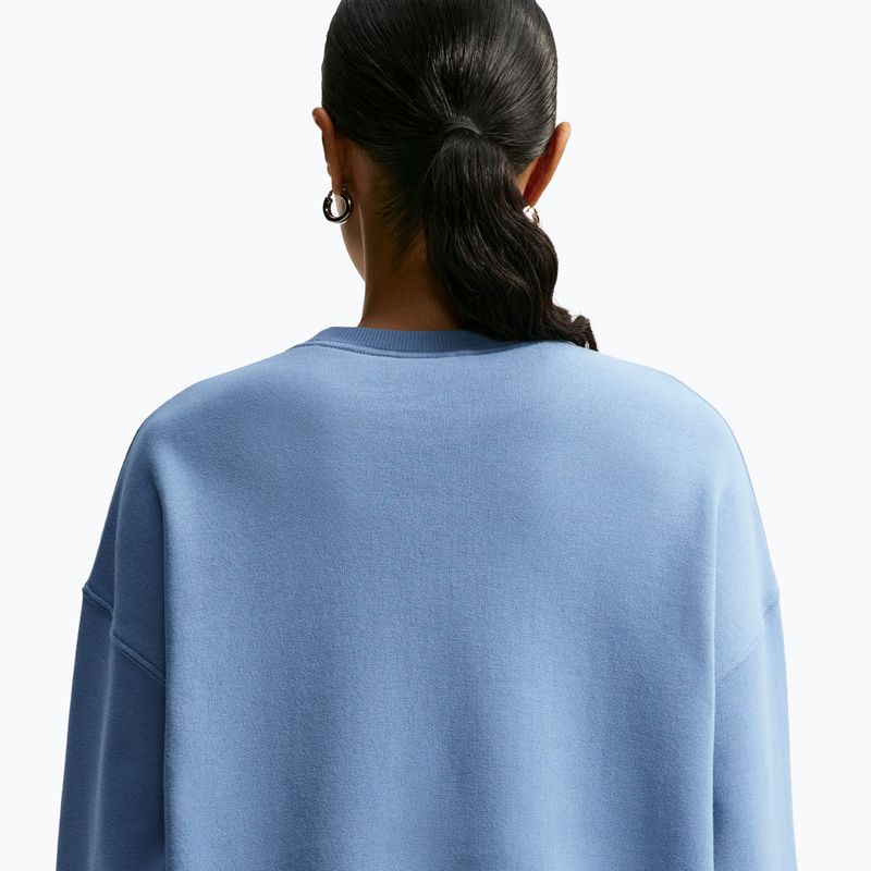 Dámska mikina Nike Studio Fleece Medium Weight work blue/sail 6