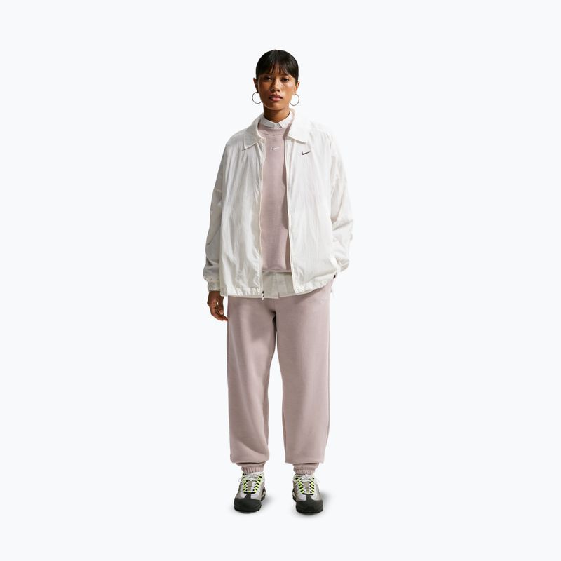 Dámske nohavice Nike Studio Fleece Medium Weight cream Ii/sail 2