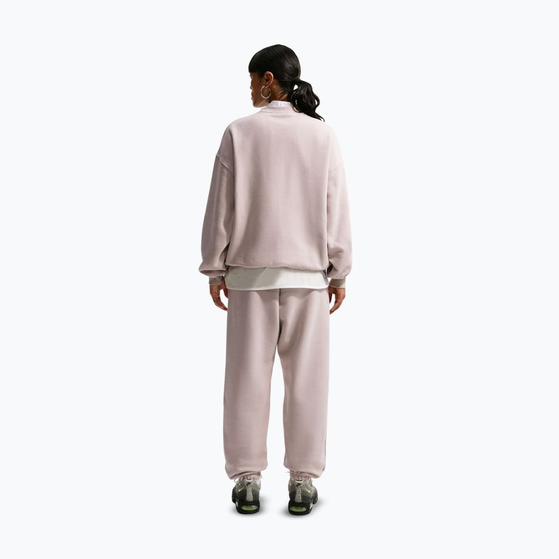 Dámske nohavice Nike Studio Fleece Medium Weight cream Ii/sail 3
