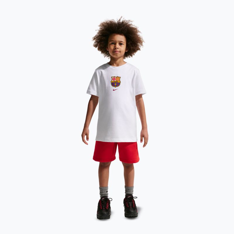 Detské tričko Nike FC Barcelona Soccer white 2