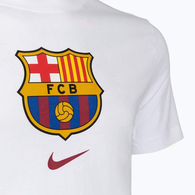 Pánske tričko Nike FC Barcelona Soccer white 3