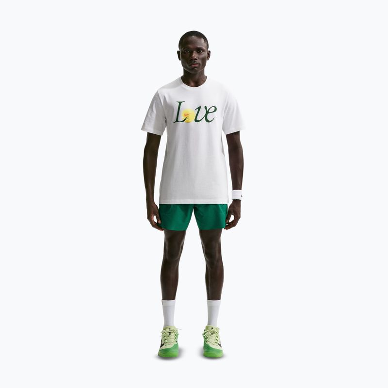 Pánske tenisové tričko Nike Court Love white 2