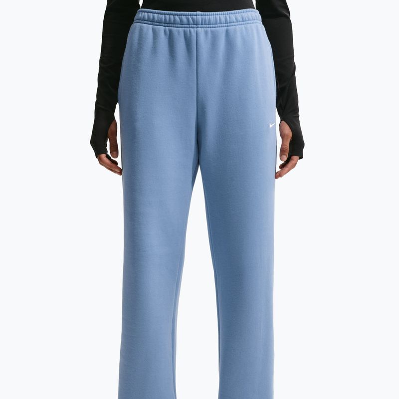 Dámske nohavice Nike Studio Fleece work blue/sail 5