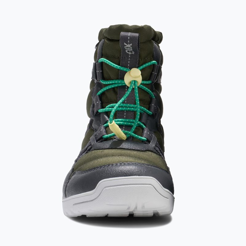 Detské barefoot topánky Xero Shoes Alpine Pull On army green 3