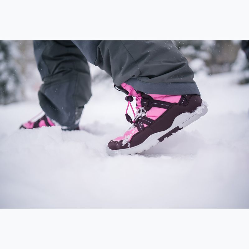 Detské barefoot topánky Xero Shoes Alpine Pull On pink 8