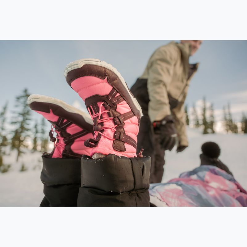 Detské barefoot topánky Xero Shoes Alpine Pull On pink 11
