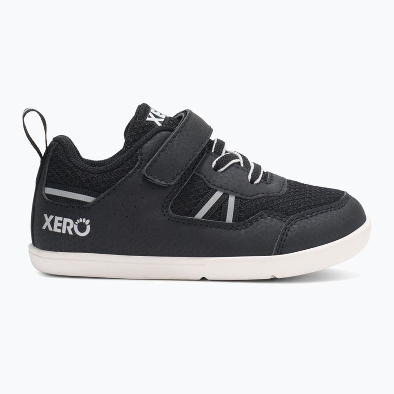 Detské barefoot topánky Xero Shoes Prio black/white