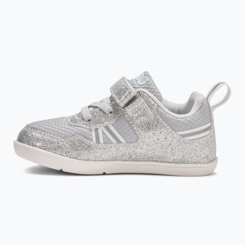 Detské barefoot topánky Xero Shoes Prio silver glitter 2