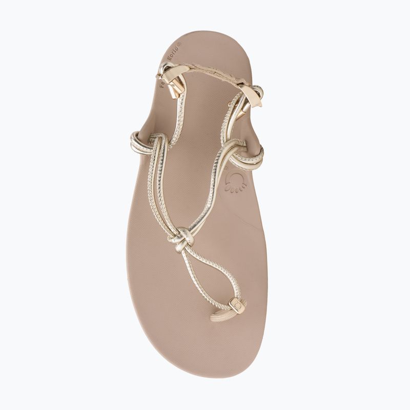 Dámske barefoot sandále Xero Shoes Genesis gold metallic 7
