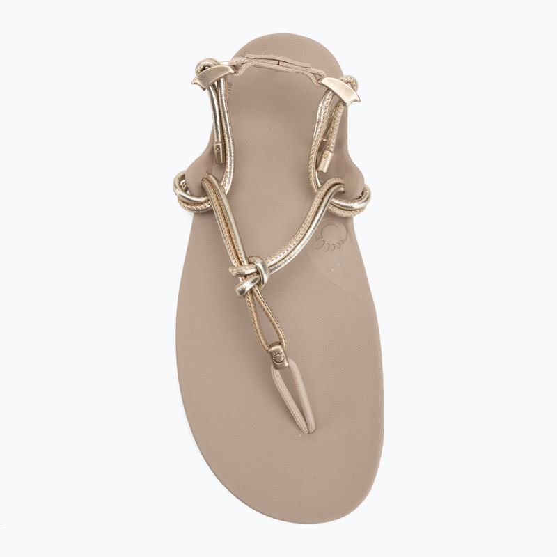 Dámske barefoot sandále Xero Shoes Genesis gold metallic 5