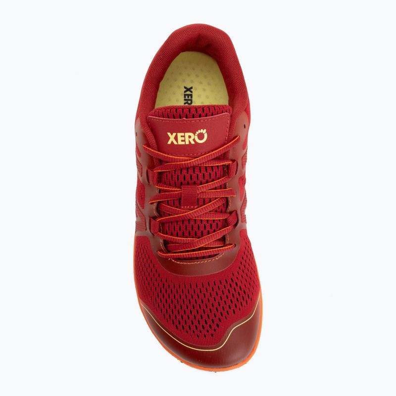 Pánske barefoot topánky Xero Shoes HFS II salsa red 5