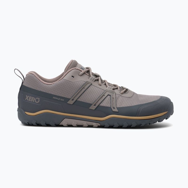 Pánske barefoot topánky Xero Shoes Scrambler Trail Low WP driftwood/asphalt 2