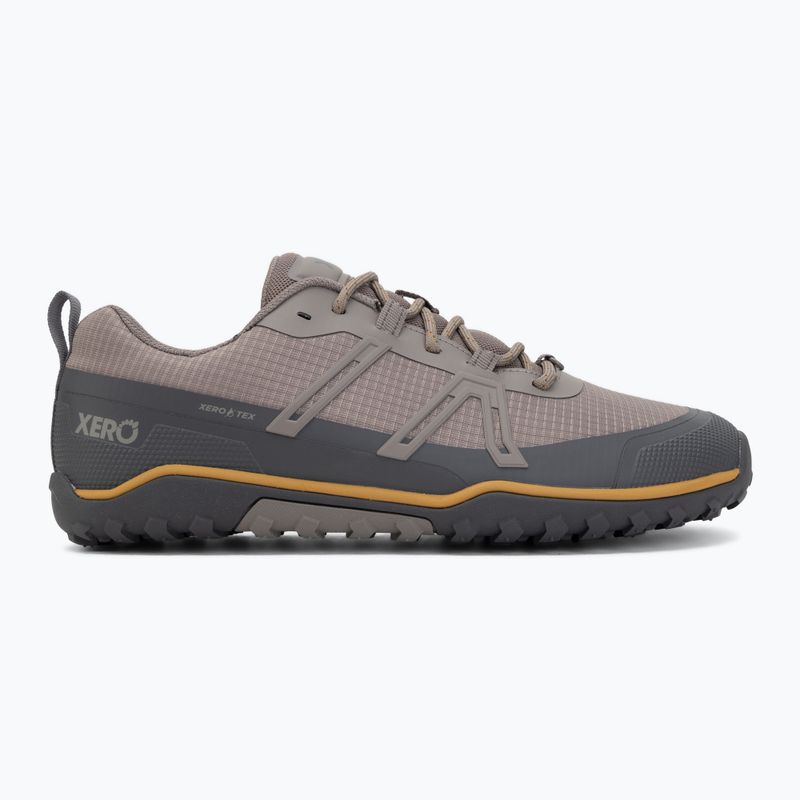 Pánske barefoot topánky Xero Shoes Scrambler Trail Low WP driftwood/asphalt 2