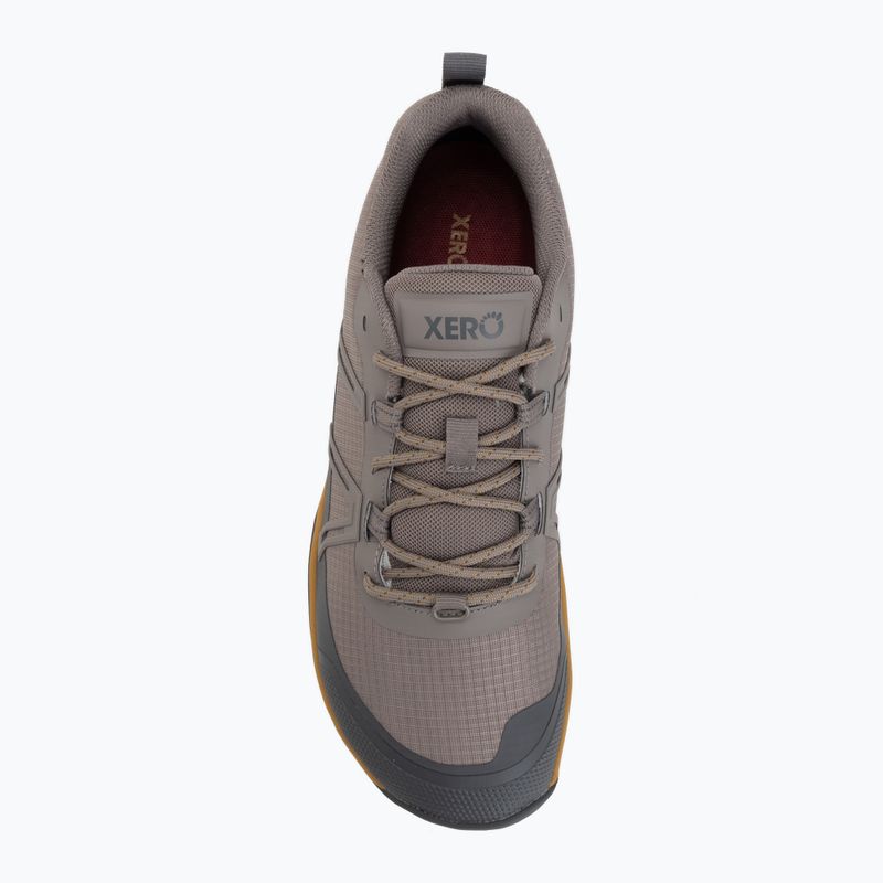 Pánske barefoot topánky Xero Shoes Scrambler Trail Low WP driftwood/asphalt 5