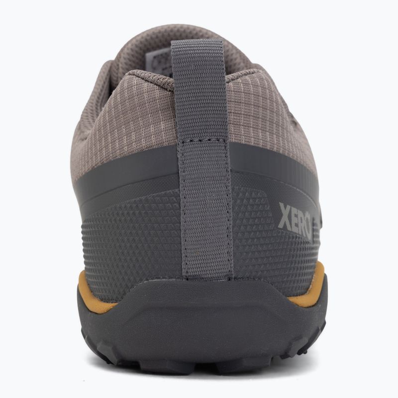 Pánske barefoot topánky Xero Shoes Scrambler Trail Low WP driftwood/asphalt 6