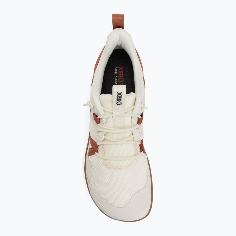 Dámske barefoot topánky Xero Shoes Prio Easy On egret/burnt brick 5