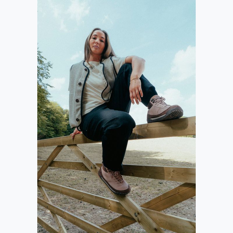 Dámske barefoot topánky Xero Shoes Ridgeway Suede pink sand 13
