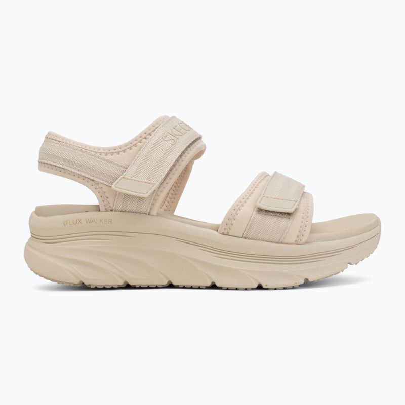 Dámske sandále SKECHERS D'Lux Walker Adored Days beige 2