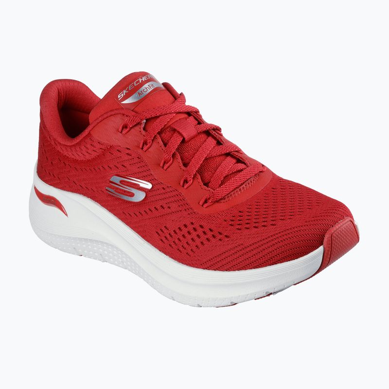 Dámske topánky SKECHERS Arch Fit 2.0 Big League red