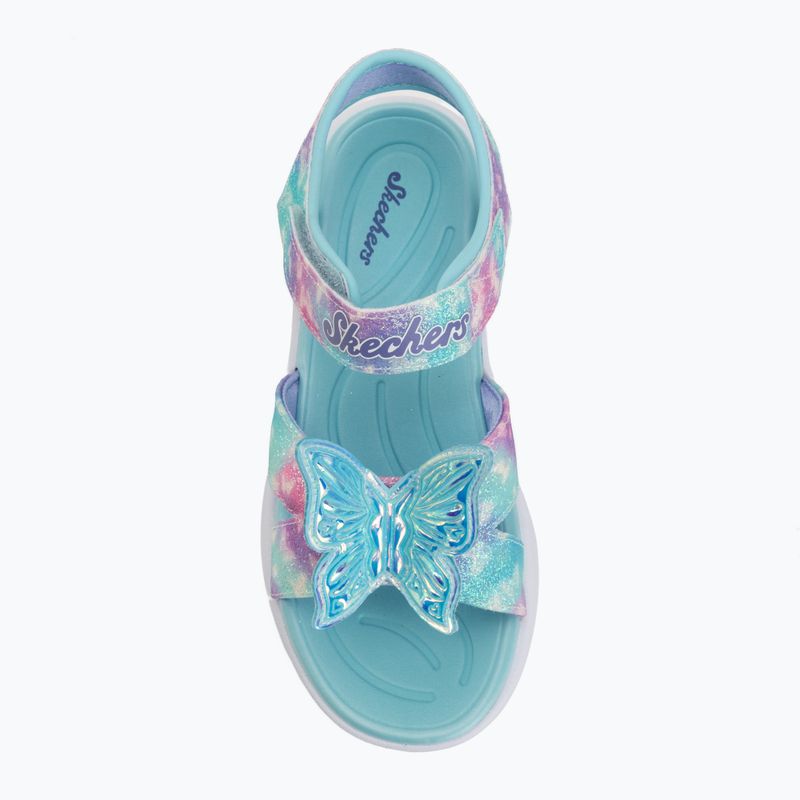 Detské sandále SKECHERS Jumpsters Butterfly Brites blue 5