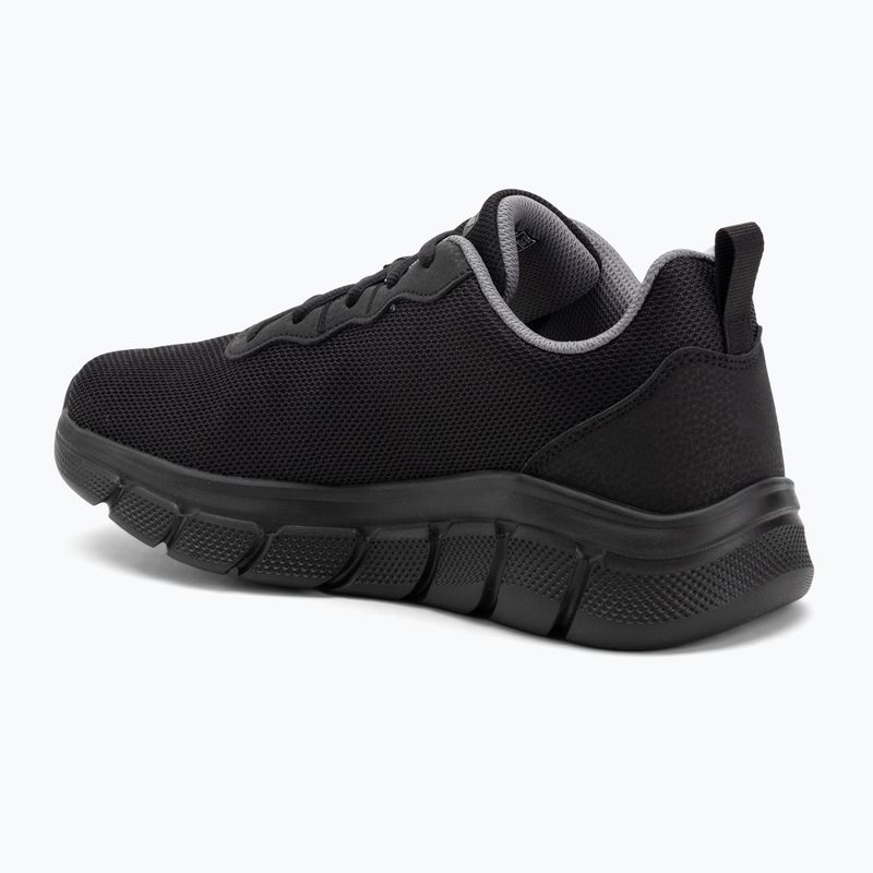 Pánske topánky Skechers Bobs Sport B Flex Icy Edge black 3