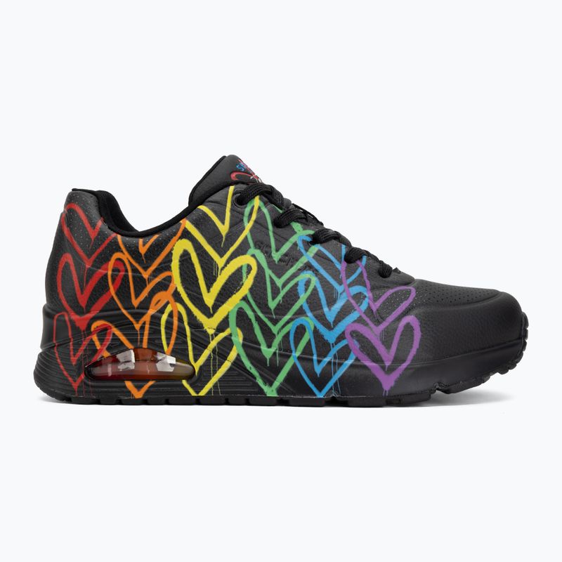 Dámske topánky SKECHERS Uno Full Of Love black 2