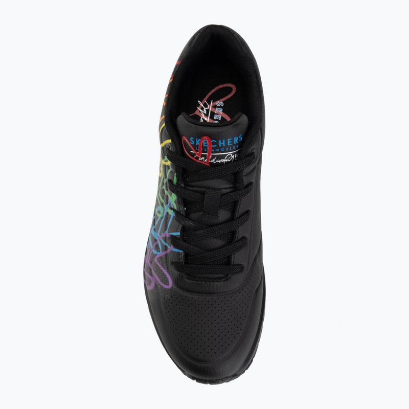 Dámske topánky SKECHERS Uno Full Of Love black 5