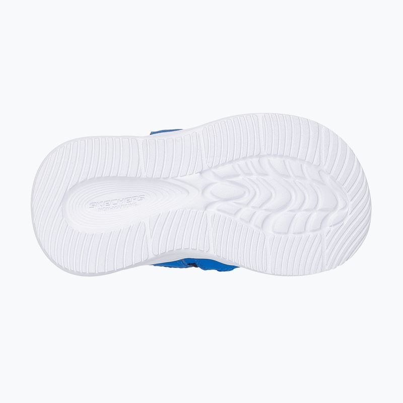 Detské sandále SKECHERS S-Lights Sola Glow blue/lime 2