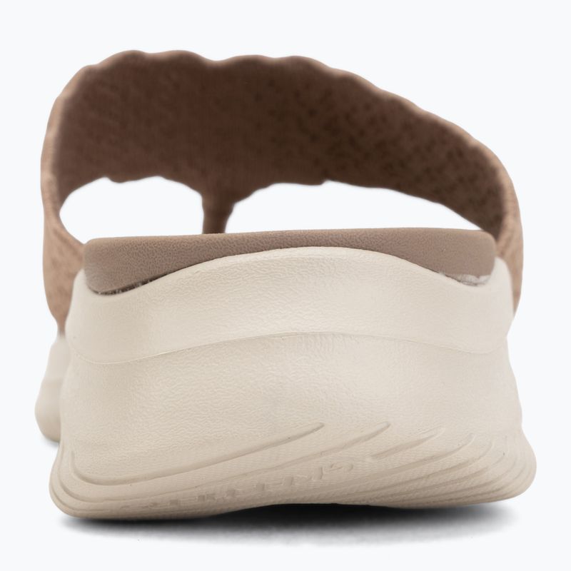 Dámske šľapky SKECHERS Ultra Flex 3.0 Rhythm Waves brown 6