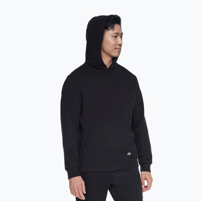 Pánska mikina SKECHERS Max Soft Hoodie black 5