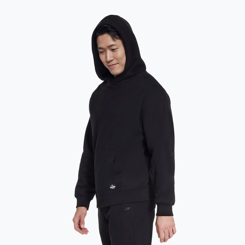 Pánska mikina SKECHERS Max Soft Hoodie black 6