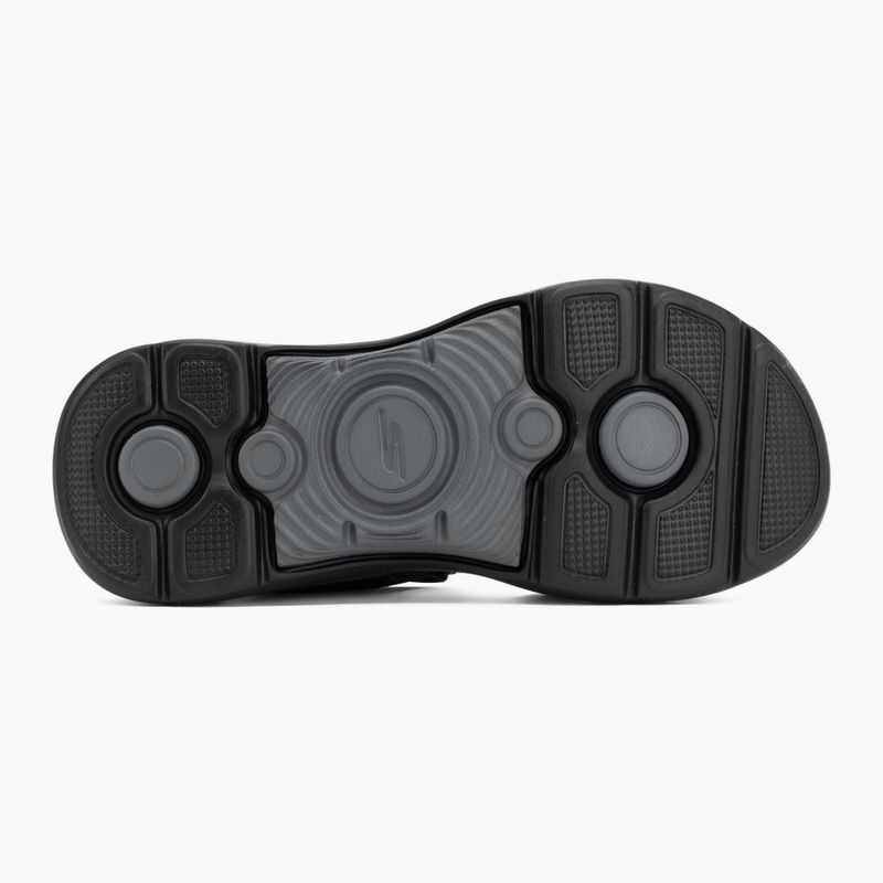 Pánske sandále SKECHERS Go Walk Arch Fit 2.0 Capistrano black 4